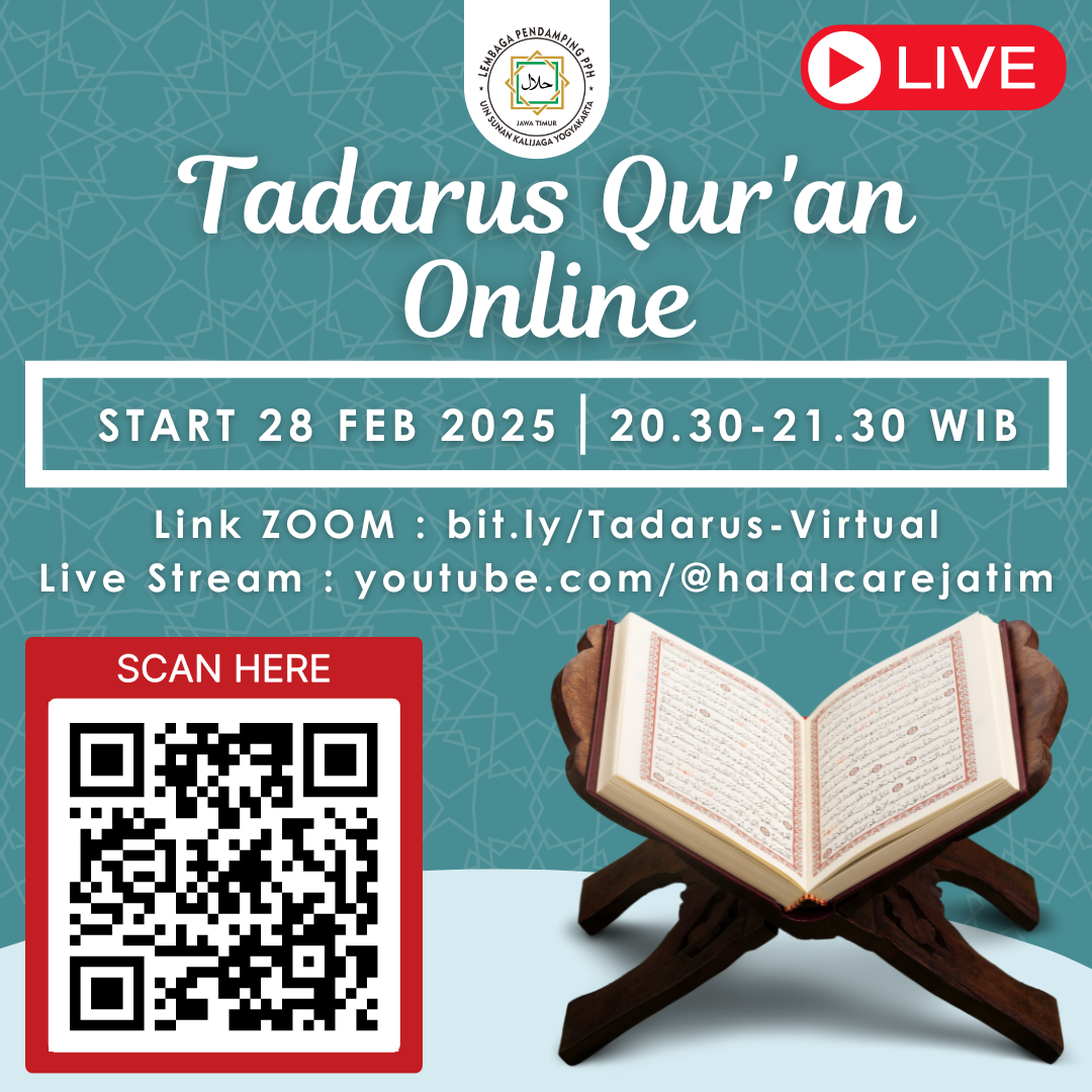 Tadarus setiap hari selama Ramadhan. Ingin Gabung? cukup scan QR Code 